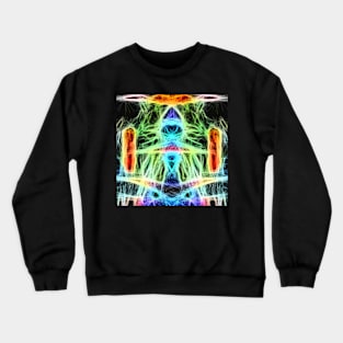 Abstract Monster Trippy Art Crewneck Sweatshirt